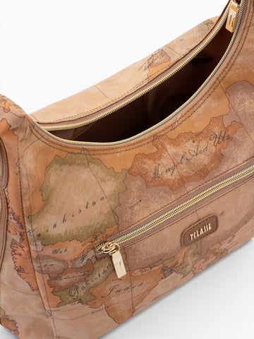 Alviero Martini Hobo Shoulder Bag - Borsa Donna - Tabacco