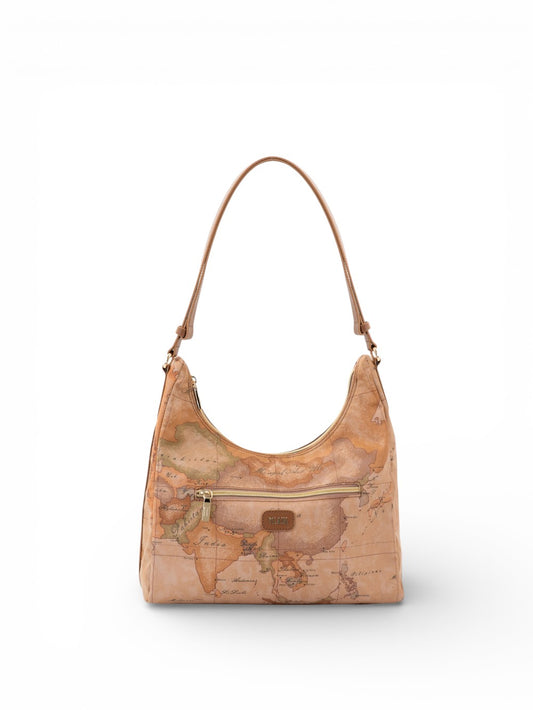 Alviero Martini Hobo Shoulder Bag - Borsa Donna - Tabacco