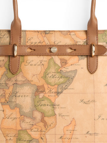 Alviero Martini Shopping Bag - Borsa Donna - Tabacco