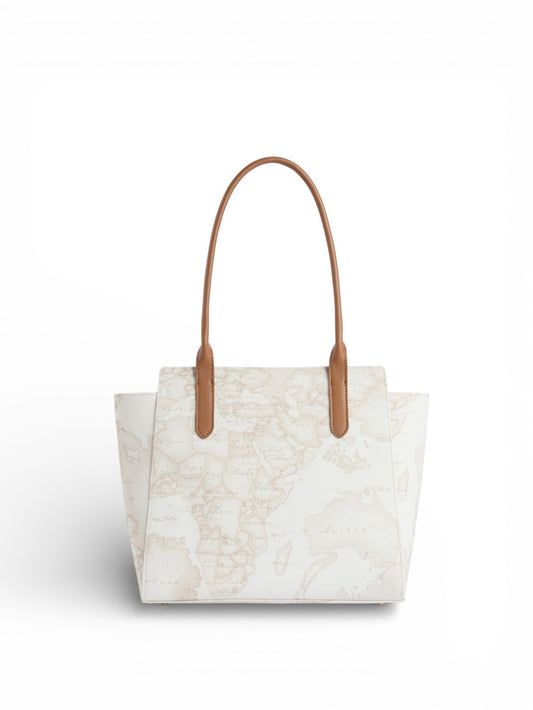 Alviero Martini Shopping Bag - Borsa Donna - Bianco