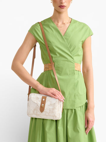 Alviero Martini Reporter Bag 23x15x7 - Borse Donna - Bianco
