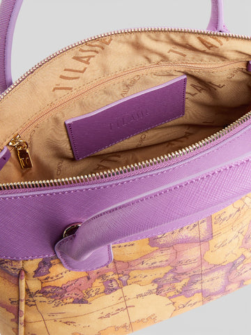 Alviero Martini Hand Bag W/Detachabl 30x25x11 - Borse Donna - Viola Bouganville