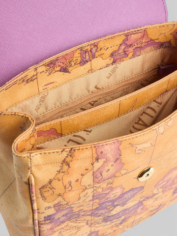 Alviero Martini Backpack - Zaini Donna - Viola Bouganville
