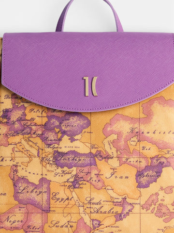 Alviero Martini Backpack - Zaini Donna - Viola Bouganville