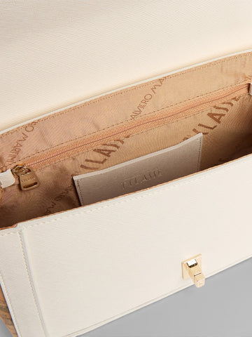 Alviero Martini Shoulder Bag 26x17x8 - Borse Donna - Avorio