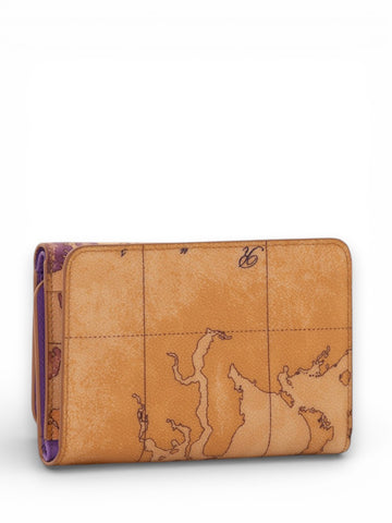 Alviero Martini Medium Bifolder Wall - Portafogli E Portachiavi Donna - Viola Bouganville
