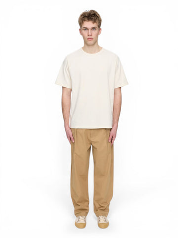Anerkjendt Akjakob Cotton Pleat Pants - Pantaloni Uomo - Incense