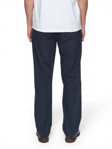 Anerkjendt Akjan Cotton Poplin Pants - Pantaloni Uomo - Sky Captain