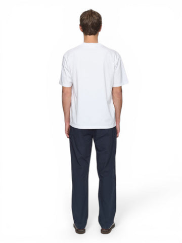 Anerkjendt Akjan Cotton Poplin Pants - Pantaloni Uomo - Sky Captain