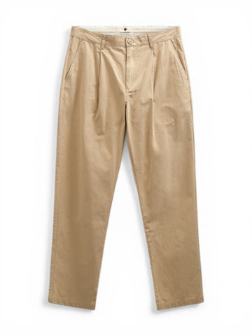 Anerkjendt Akjan Cotton Poplin Pants - Pantaloni Uomo - Incense