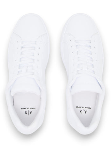 Armani Exchange Sneaker 100% Bovine Leather - Sneakers Uomo - Bianco