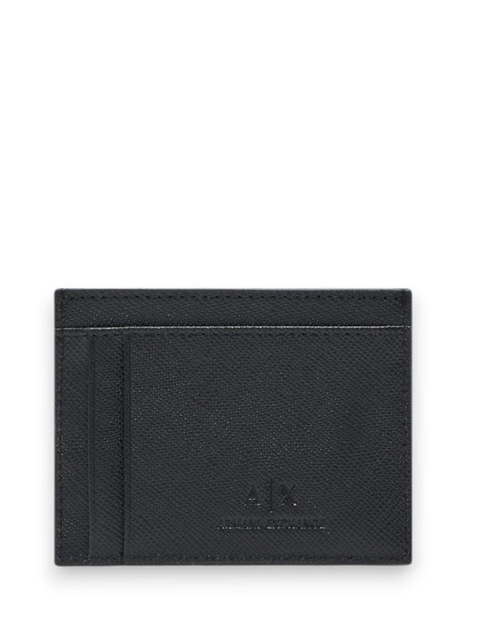 Armani Exchange Card Holder - Portafogli E Portachiavi Uomo - Nero