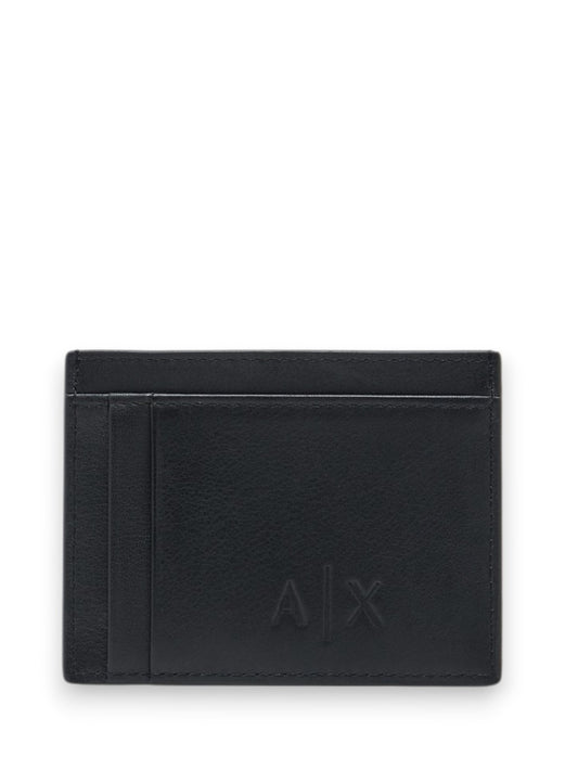 Armani Exchange Card Holder - Portafogli E Portachiavi Uomo - Nero