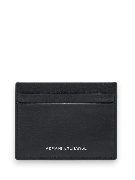 Armani Exchange Card Holder - Portafogli E Portachiavi Uomo - Nero