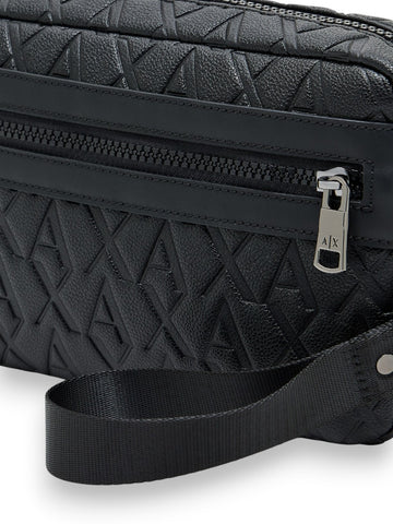 Armani Exchange Beauty Case - Borse Uomo - Nero