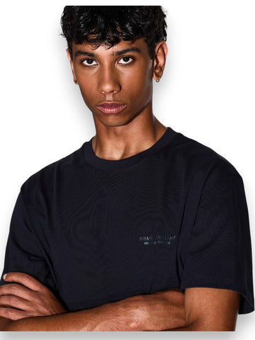 Armani Exchange T-Shirt 100% Cotton - T-Shirt Uomo - Blu