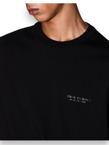 Armani Exchange T-Shirt 100% Cotton - T-Shirt Uomo - Nero