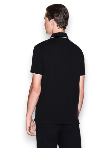 Armani Exchange Polo Shirt 100% Cotton - T-Shirt Uomo - Nero