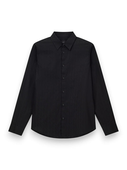 Armani Exchange Shirt - Camicie Uomo - Nero