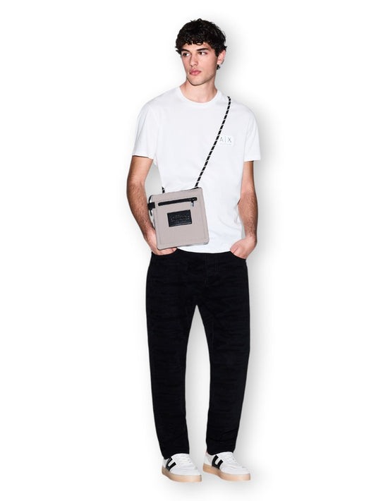 Armani Exchange T-Shirt 100% Cotton - T-Shirt Uomo - Bianco