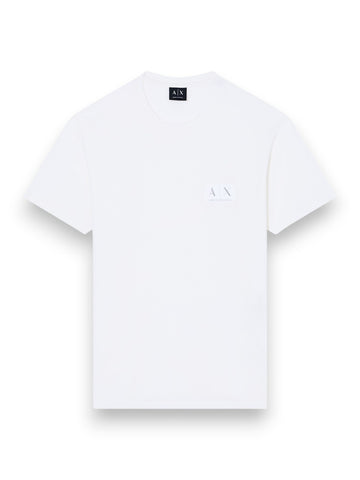 Armani Exchange T-Shirt 100% Cotton - T-Shirt Uomo - Bianco