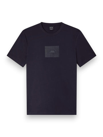 Armani Exchange T-Shirt 100% Cotton - T-Shirt Uomo - Blu