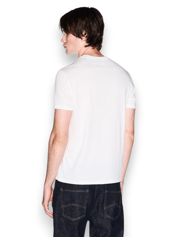 Armani Exchange T-Shirt 100% Cotton - T-Shirt Uomo - Bianco