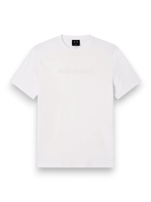 Armani Exchange T-Shirt 100% Cotton - T-Shirt Uomo - Bianco