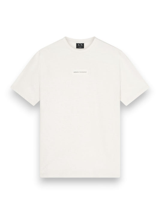 Armani Exchange T-Shirt 100% Cotton - T-Shirt Uomo - Panna