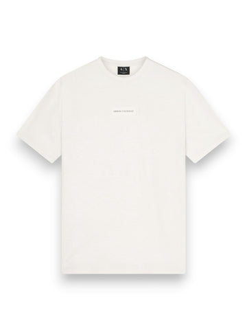 Armani Exchange T-Shirt 100% Cotton - T-Shirt Uomo - Panna