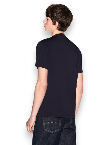 Armani Exchange T-Shirt 100% Cotton - T-Shirt Uomo - Blu