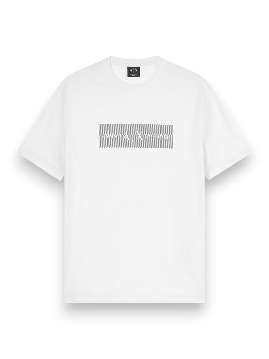 Armani Exchange T-Shirt 100% Cotton - T-Shirt Uomo - Panna