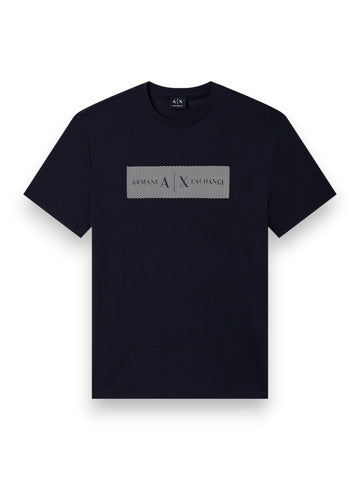 Armani Exchange T-Shirt 100% Cotton - T-Shirt Uomo - Blu
