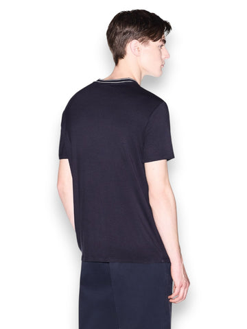 Armani Exchange T-Shirt 95% Viscose, 5% Elastane - T-Shirt Uomo - Blu