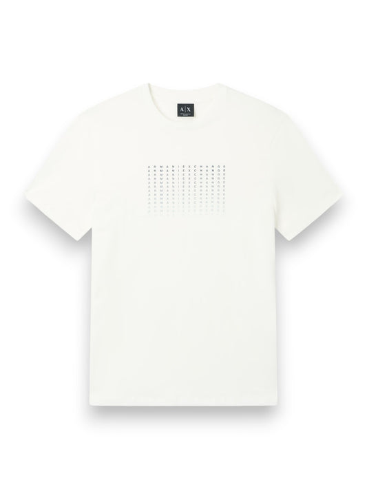 Armani Exchange T-Shirt 100% Cotton - T-Shirt Uomo - Panna