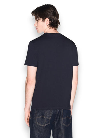 Armani Exchange T-Shirt 100% Cotton - T-Shirt Uomo - Blu