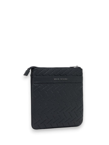 Armani Exchange Messenger Bag - Borse Uomo - Nero