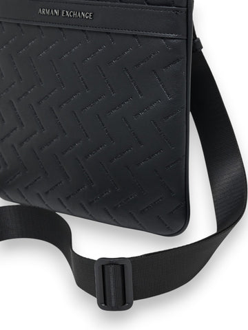 Armani Exchange Messenger Bag - Borse Uomo - Nero
