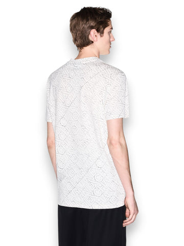 Armani Exchange T-Shirt 100% Cotton - T-Shirt Uomo - Panna