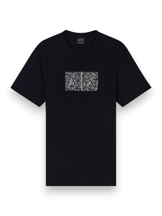 Armani Exchange T-Shirt 100% Cotton - T-Shirt Uomo - Nero