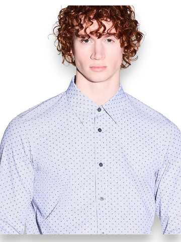 Armani Exchange Shirt 100% Cotton - Camicia Uomo - Fantasia