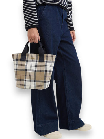 Barbour Maisy Tartan Tote Bag - Borse Donna - Tartan