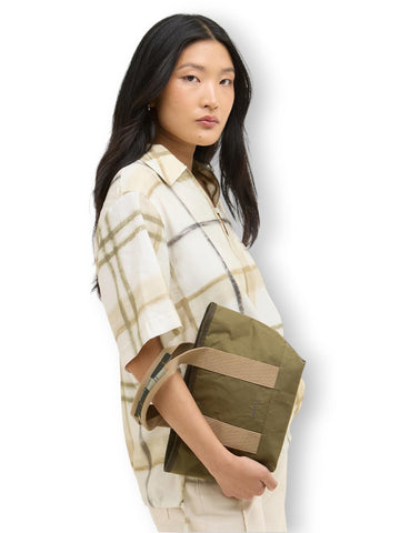 Barbour Mini Mya Tote Bag - Borsa Donna - Verde