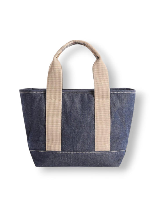 Barbour Mini Mya Denim Tote Bag - Borsa Donna - Indigo