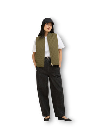 Barbour Roeburn Gilet - Gilet Donna - Verde Oliva