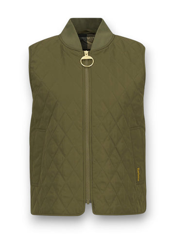 Barbour Roeburn Gilet - Gilet Donna - Verde Oliva