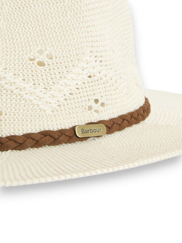 Barbour Flowerdale Trilby Summer Hat - Cappelli Donna - Panna