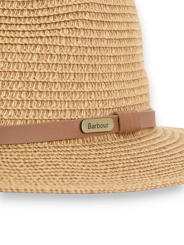 Barbour Evelyn Braid Trilby Hat - Cappelli Donna - Beige