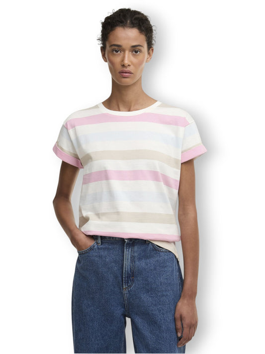 Barbour Lyndale Top - Maglieria Donna - Beige/Rosa