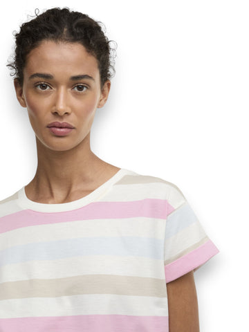 Barbour Lyndale Top - Maglieria Donna - Beige/Rosa